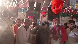 Cake cutting at Darbar moj Darya Bokhari by Bawa Syed Ali Raza Bokhari 11.9.2025