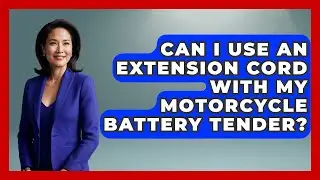 Can I Use An Extension Cord With My Motorcycle Battery Tender? - Ride or Die Motorcycles