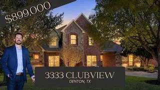 Luxury Denton TX Home for Sale | Argyle ISD | Pool & Close to Denton Country Club