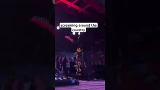 me screaming around the country on tour