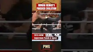 Roman Reings's Finisher Evolution