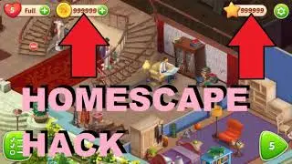 Homescapes Hack 2019🤭 - Unlimited Stars And Coins Cheats🤑| (Android/IOS) 2019