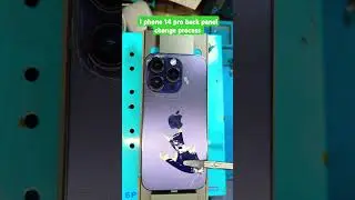 📱📱💯iphone 14 pro back panel #youtube #mobilerepair #india #iphonerepair #tech #backglassreplacement