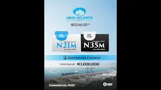 Own Lekki Atlantic City, Off Dangote Refinery Road, Ibeju-Lekki, Lagos, Nigeria.