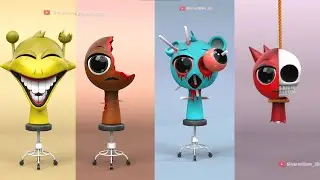 Help ! Incredibox sprunki Mr Brud , Sky , Simon and Mr Red #animation #sprunk