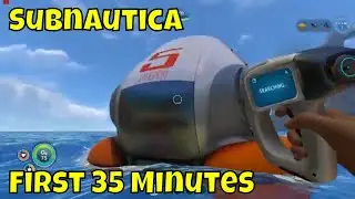 First 35 Minutes of Unedited Gameplay from Subnautica, No Commentary