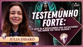 O Que ela DESCOBRIU no Ocultismo vai ABRIR os teus olhos ! | Julia Disaró