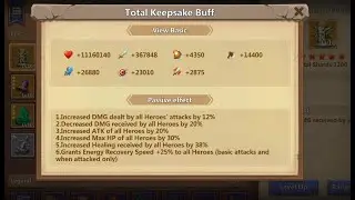 Castle clash - Upgrading KS on King account