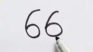 How to draw Car from 66 // Easy drawing for kids