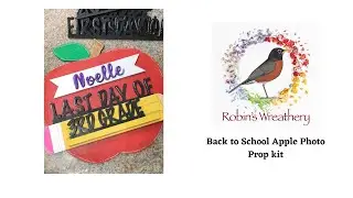 Apple Photo Prop For Back To School Memories - Back To School Memories