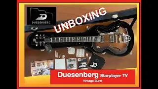 Unboxing Duesenberg Starplayer TV Vintage Burst