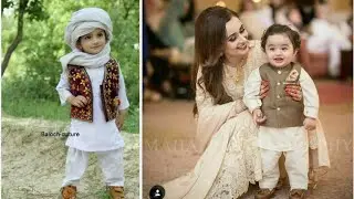 latest baby boys ethnic jackets/sherwani with pyjama kurta designs 2019-20 #kidsjacket #boyssherwani