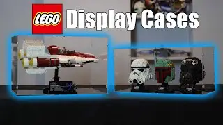 LEGO Star Wars UCS A-Wing + Helmet Collection Series Display Case Review! | iDisplayit