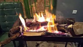 An amazing fire in Sheikh Kalkhoran, Ardabil, Iran/ آتشی زیبا در شیخ کلخوران، اردبیل، ایران