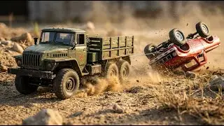 RC Car: MN D90 & WPL C24 Trail Run - Extreme Rock Crawling Accident | Extreme Rock | RC Off-Road
