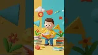 A World of Stories: Fun Reading Animation #viral #aforapplepoem #animatedcartoon #webcartoon #viral