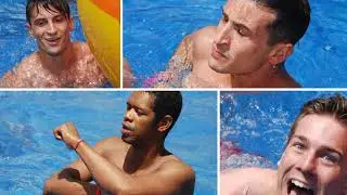 Sitges Barcelona Spain LGBTQIA Pride 2016 Famous pool party photo book 1.