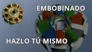 Embobinado de motor sin escobillas (Brushless) Cómo hacerlo