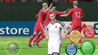 FIFA 16 Mobile GamePlay : Pedro Heading Goal (iPad)