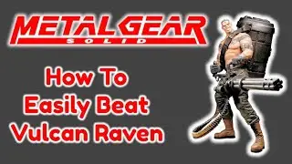 Vulcan Raven vs Snake Metal Gear MGS1 How To Beat Raven Easily #lennyandtuna #metalgearsolid #msg1