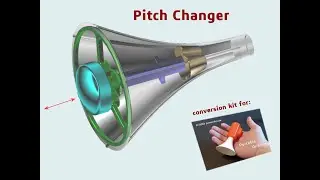 Pitch Changer for Portable Airhorn