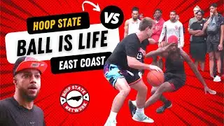 BALL IS LIFE CAN'T WIN 🆚 THE HOOP STATE!! East Coast Squad Pulls Up to Raleigh Park & Goes 1-3!! 😳