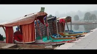 Through the Fog: Winter at Manasbal Lake