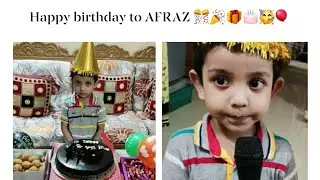 Afraz papar birthday ebr nanumonir bashay celebrate kora holo ।। Birthday 2020