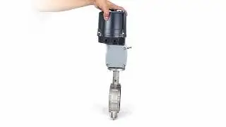 Elephant WBV3232E Butterfly Valve DN100 &mdash; Stainless Steel with Electric Actuator