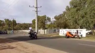 Ulysses Motorcycle Club Parade, Alice Springs, Australia 2014