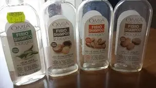 Review shampoo omia laboratoires argan, mandorle, aloe e macadamia