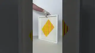 Liz West Diagonal Concertina (neon yellow and pink)