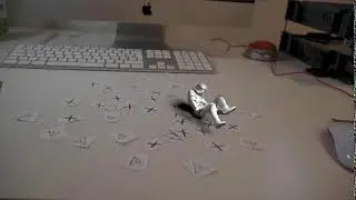 STORMTROOPER TRACK ANIMATION - MAYA + NUKEX