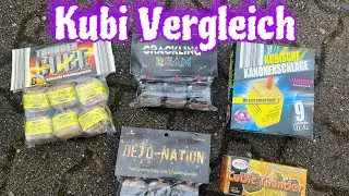 Kubi-Vergleich🧨 Weco, Pyroland etc...|Die Schallerzeuger