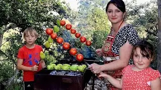 Մի Ուրիշ Համ Ու Հոտով Խորոված Բանջարեղեն Ձմեռվա Համար  Хоровац (овощи на костре) Շամշադին Шамшадин