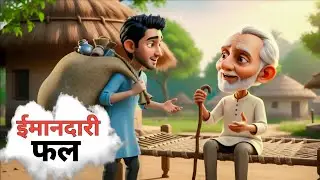 जब ईमानदारी की परीक्षा हुई | Kahani |Cartoon Story |Moral StoryHindi | 3D cartoon