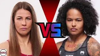 Jasmine Jasudavicius vs Karine Silva UFC Ottawa April 18th