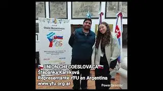 01.06.2025 - MOMENTO DE COLECTIVIDADES - STEPANKA KARL&Iacute;KOV&Aacute; - ESPACIO UNION CHECOESLOVACA LT16
