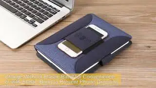 A5 Wireless Charging Bookfolio (Music)