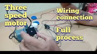 symphony cooler wiring connection with rotary switch || कूलर की वायरिंग सीखे || Hemant Techvlogs