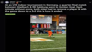 New Worst Own Goal Ever Unlocked