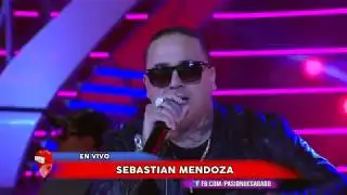 Sebastian Mendoza en vivo en Pasion de Sabado 24 3 2018