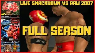 WWE SmackDown vs. Raw 2007 (PS2) Season Mode Rey Mysterio on SmackDown 🦀 #svr2007
