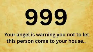 🕊️999 Your angel is warning you not to let this person come to your house..Open this now!!