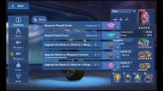 I Upgraded The Rank Of Disc Launcher 12 Rank 5 Into Rank 6|Mech Arena