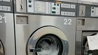 2009-2012 Primus FS10 commercial washer & new electrolux compassPRO stack dryer