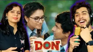 DON Movie Sivakarthikeyan & Priyanka Mohan School Love Scene Reaction with Mom | Boyzify Reactions