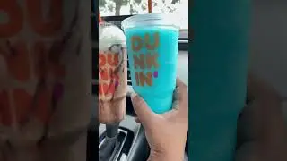 Trying a new Dunkin&rsquo; Drink #viralshorts #dunkins #dunkindonuts