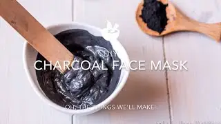 DIY charcoal face mask