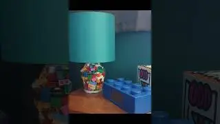 Fab LEGO&reg; accessories for a LEGO&reg; Fan's room! #lego #legocity #legominifigures #homedecor #legofan